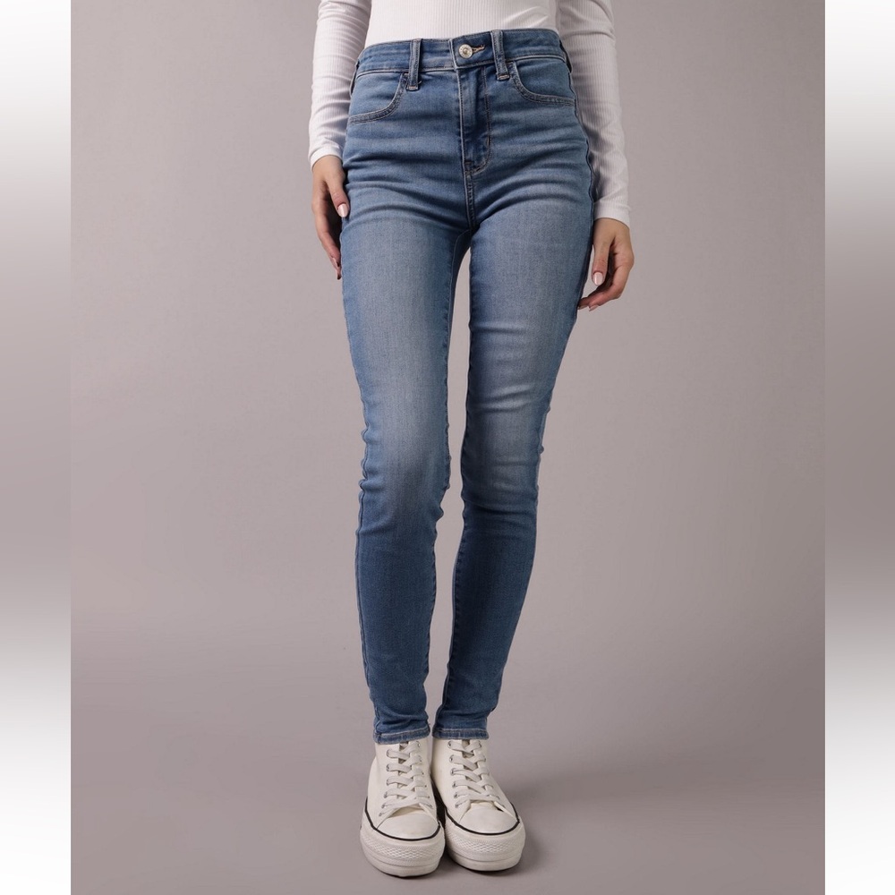 American Eagle super stretch Skinny Jeans jeggings size 0 short